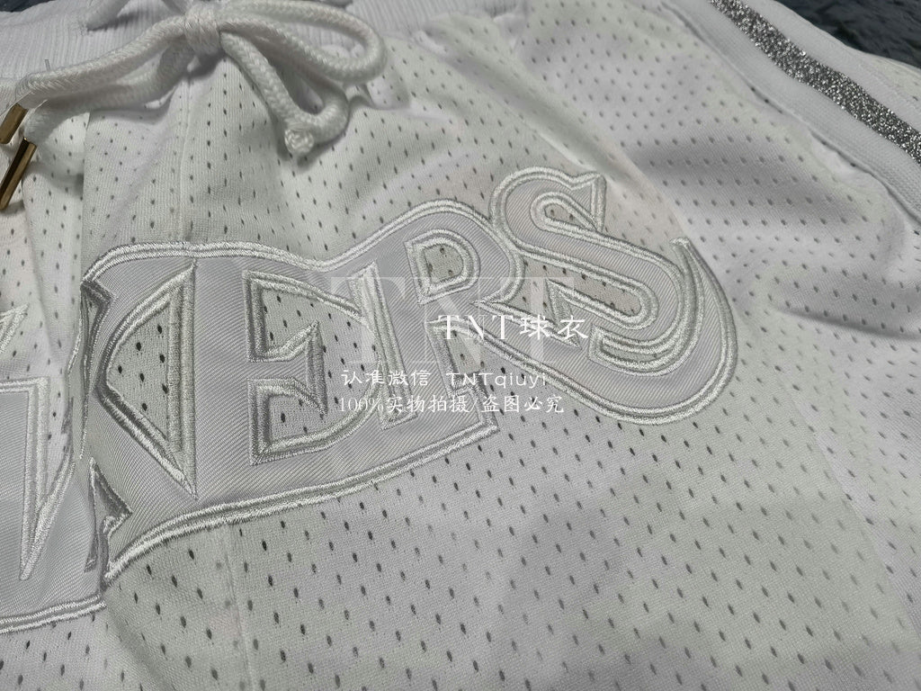 Short NBA Los Angeles Lakers Bordado Branco