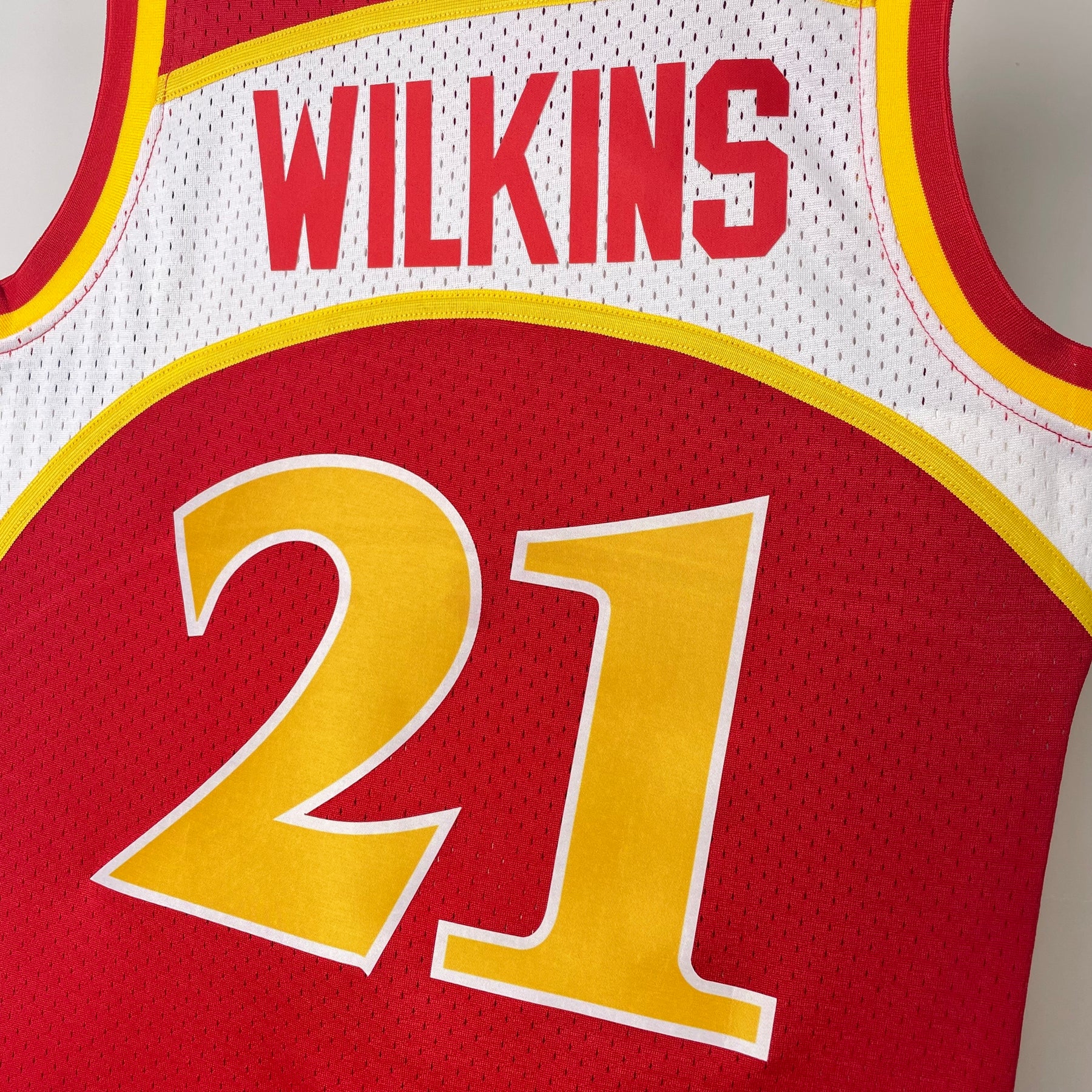 Regata Atlanta Hawks Mitchell&Ness Retrô 1986/87