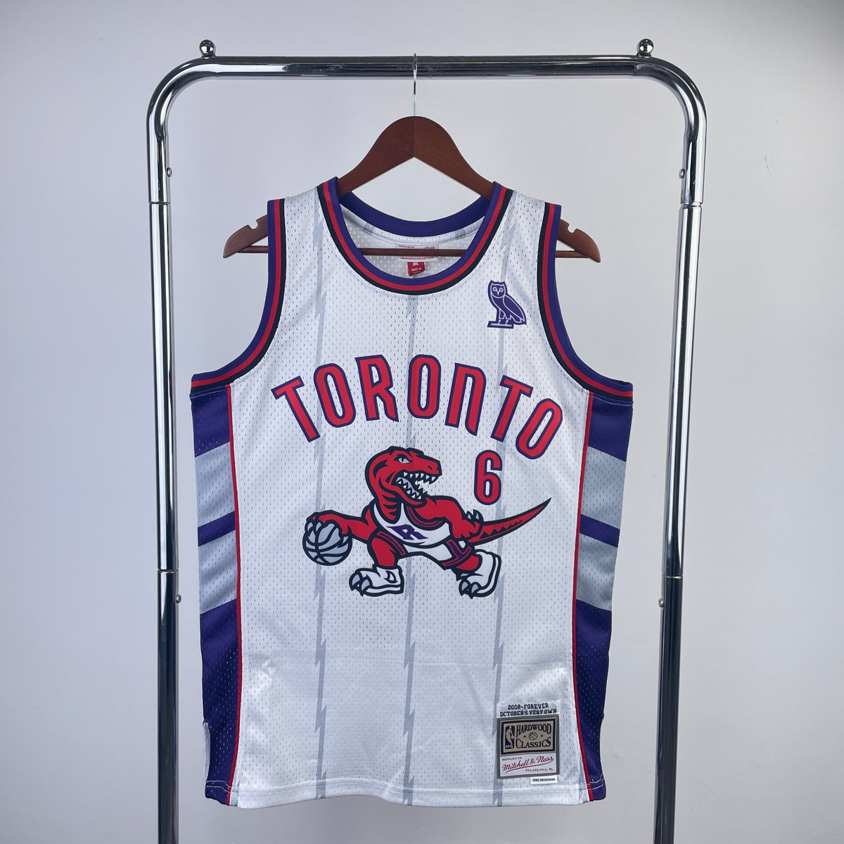Regata Toronto Raptors Mitchell&Ness Branca
