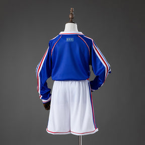 Kit Infantil França 1998 Home Retro manga longa