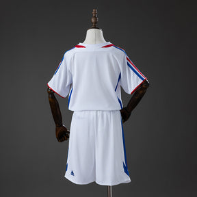 Kit Infantil França 1998 Away Retro