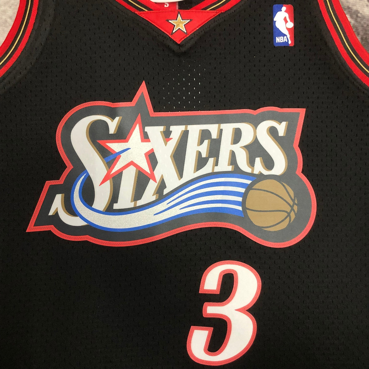 Regata Philadelphia 76ers Mitchell&Ness 1997/98 Preta