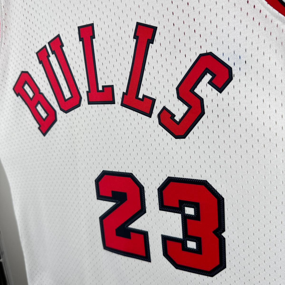 Regata Mitchell & Ness  Chicago Bulls 1984-1985 Branca