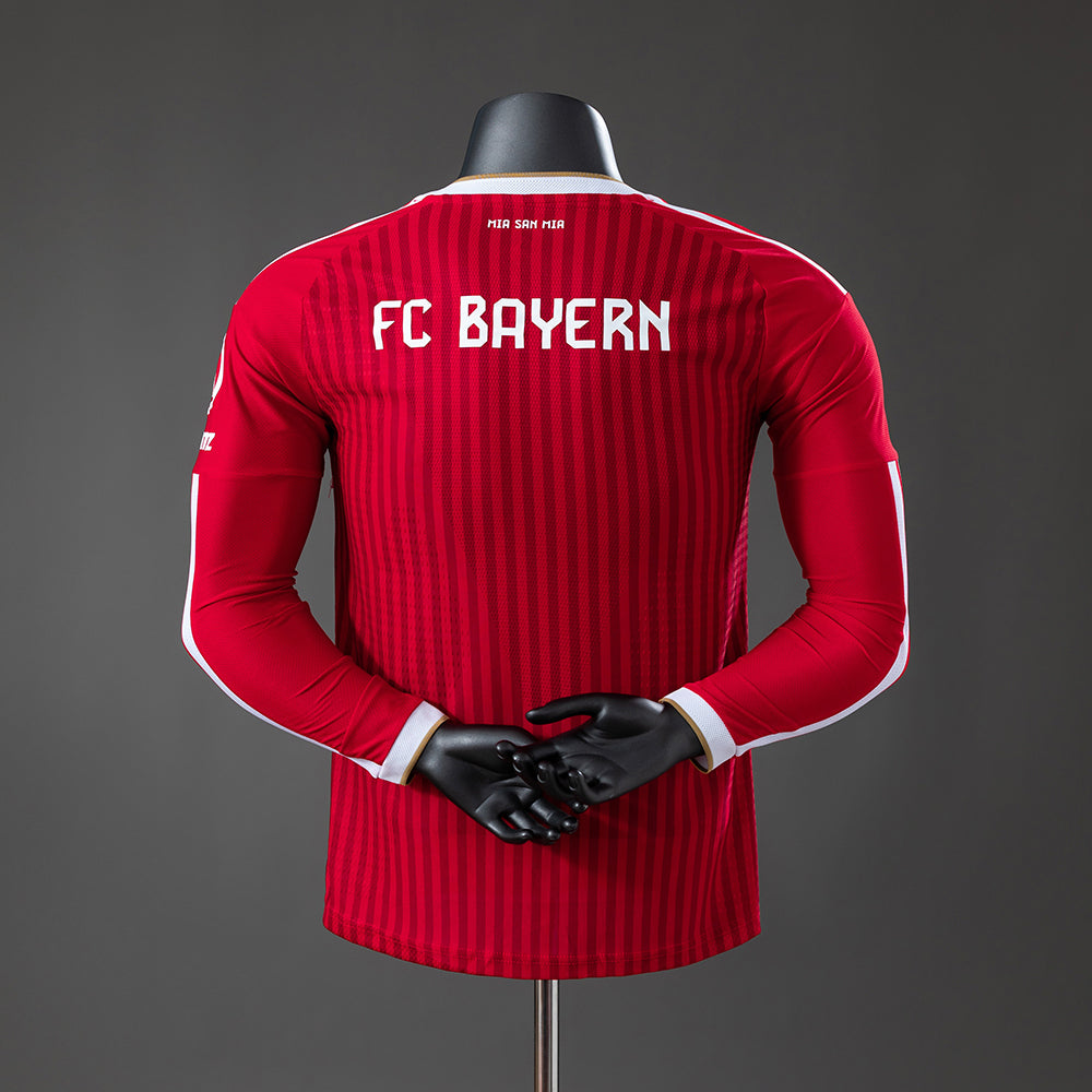 Bayern Munich 26/27 Home Long-Sleeve Versão Jogador