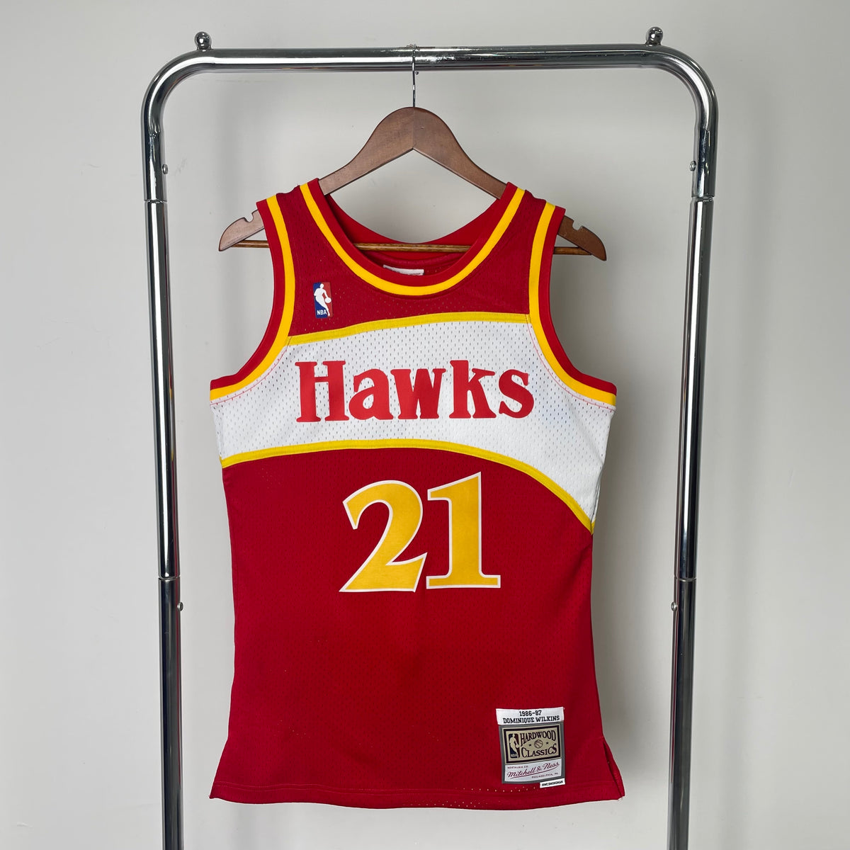Regata Atlanta Hawks Mitchell&Ness Retrô 1986/87