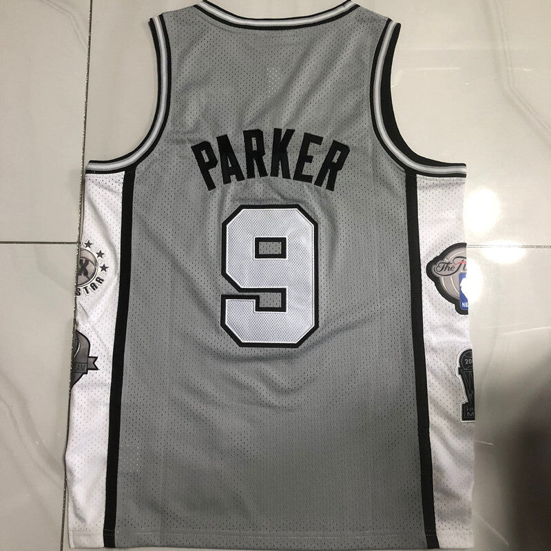 Camisa NBA San Antonio Spurs Retrô Bordada