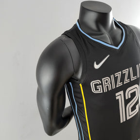 Camisa NBA Memphis Grizzlies #12 Morant - Honor Edition Black
