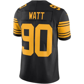 Camisa Pittsburgh Steelers T.J Watt Color Rush Vapor Preta