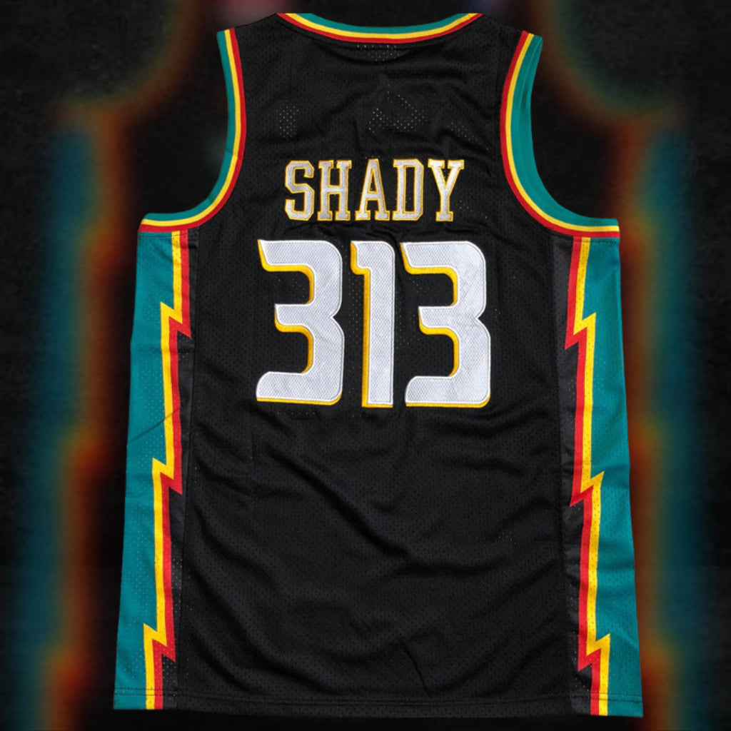 Regata Detroit Pistons Retrô  Shady 313#