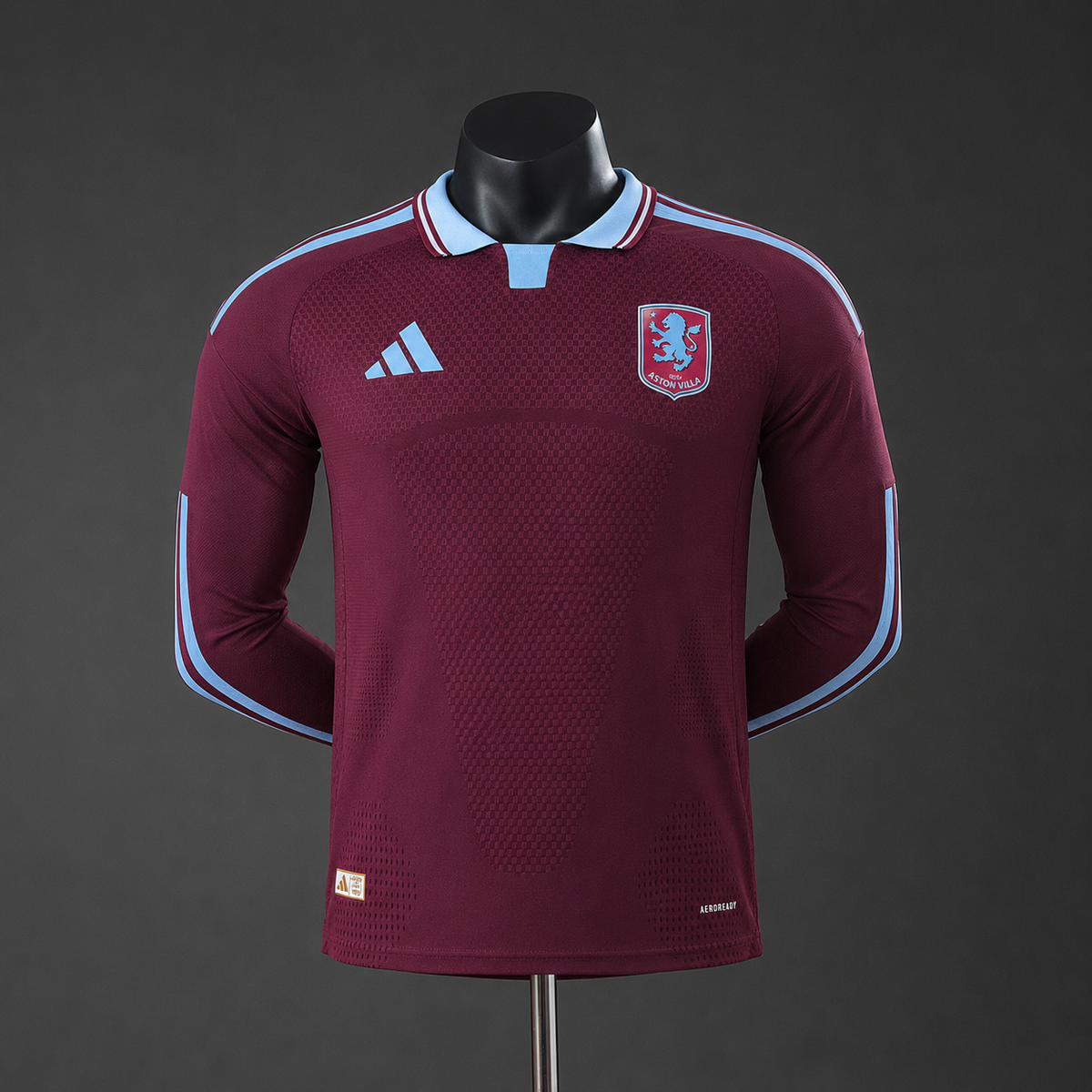 Aston Villa 26/27 Home Long-Sleeve Versão Jogador