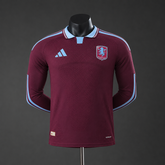 Aston Villa 26/27 Home Long-Sleeve Versão Jogador