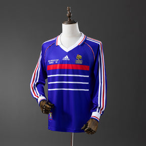 Camisa Manga Longa Seleção França 1998 Home