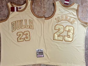 Regata Chicago Bulls Série Gold Bordada