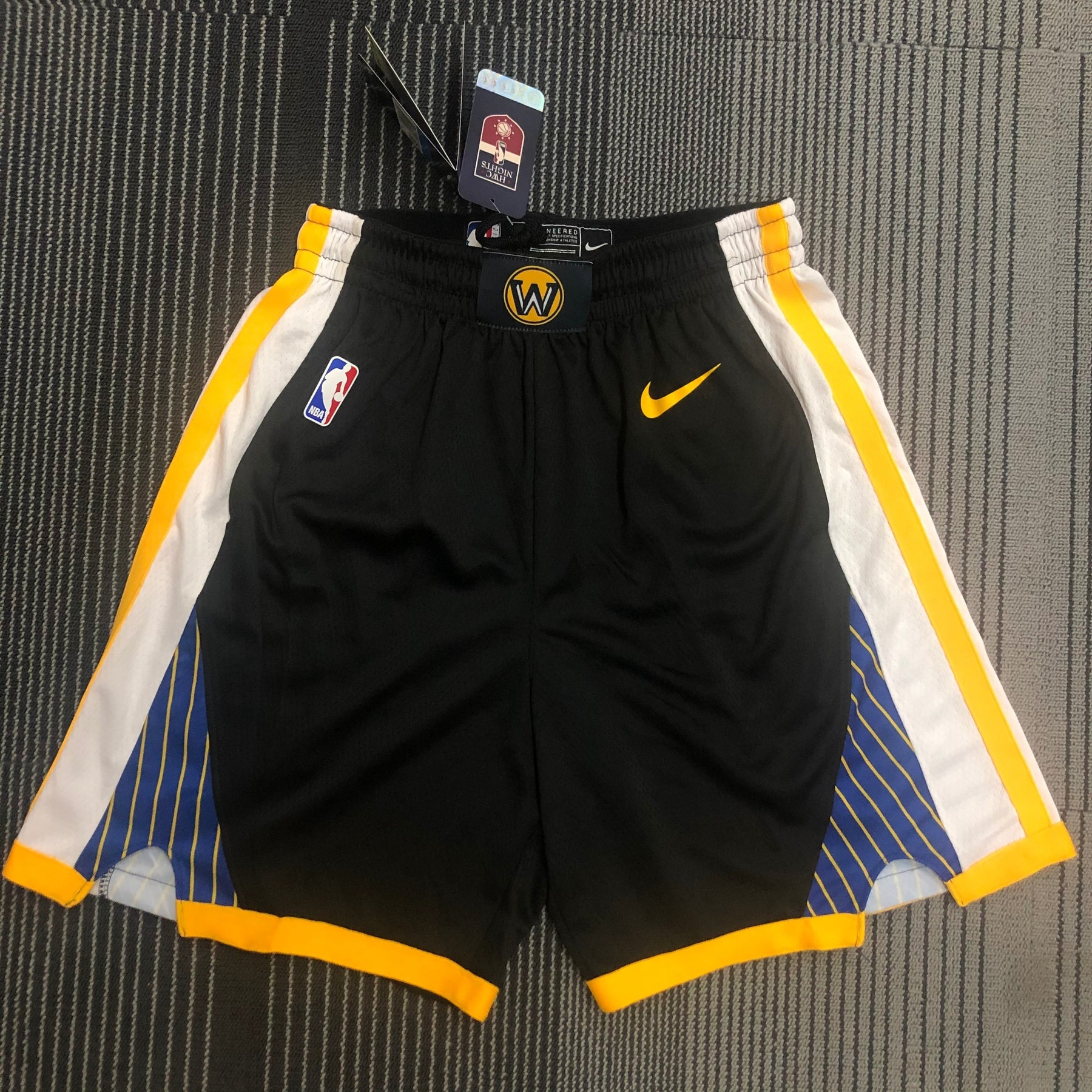 Short NBA Golden State Warriors Preto