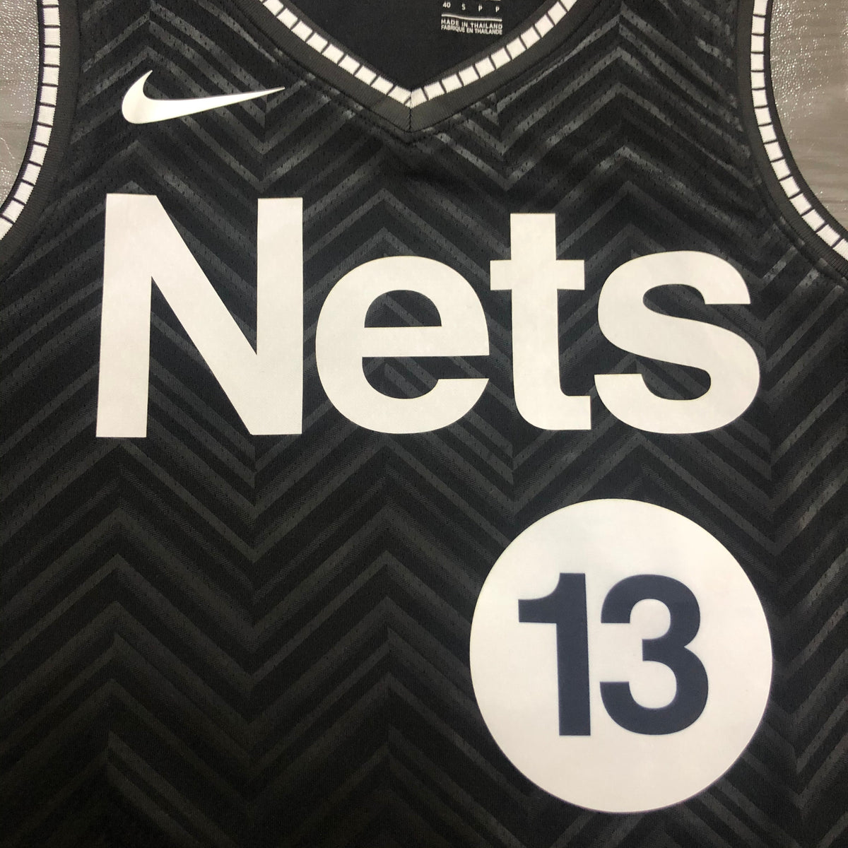 Short NBA Brooklyn Nets Preta