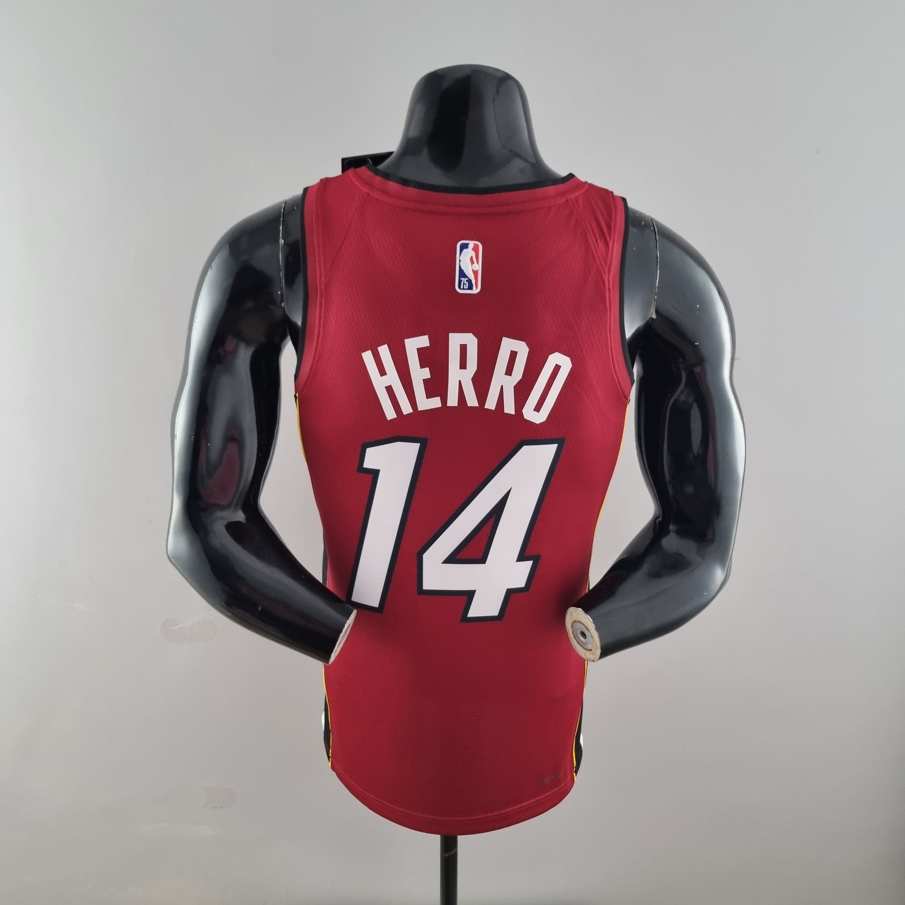 Camisa NBA Miami Heat #14 Herro  - 75° Aniversário Red
