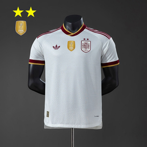 Espanha Away 2026 Versão Jogador Patch Campeão
