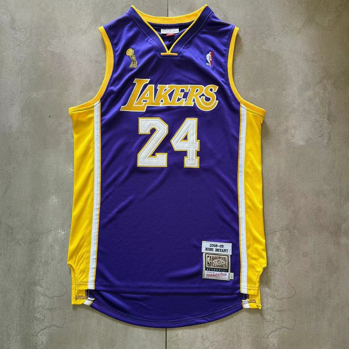 Regata Los Angeles Lakers Retrô Bordada Roxa