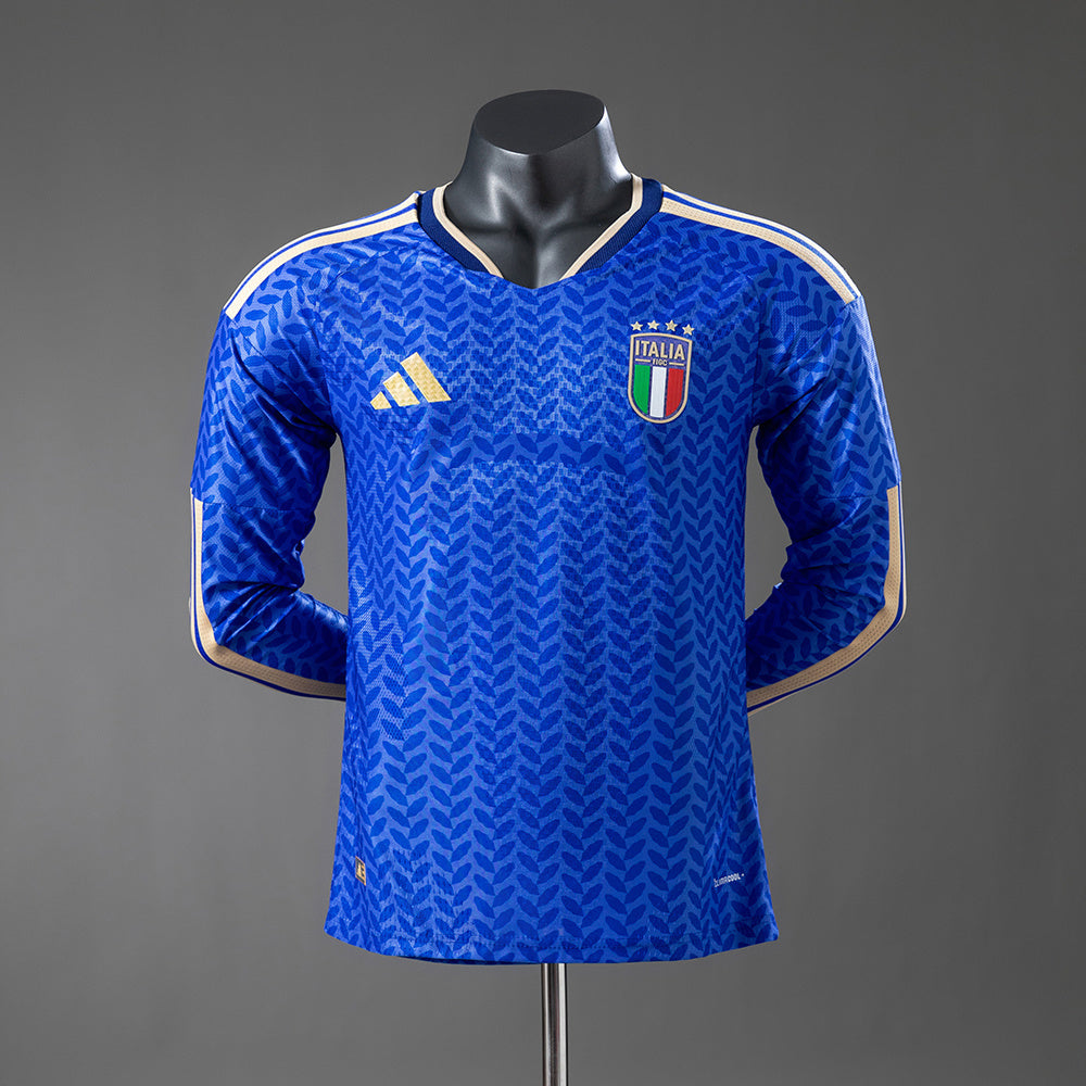 Italia Home 2026 Long-Sleeve Versão Jogador