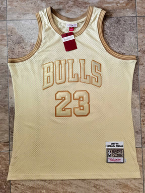 Regata Chicago Bulls Série Gold Bordada