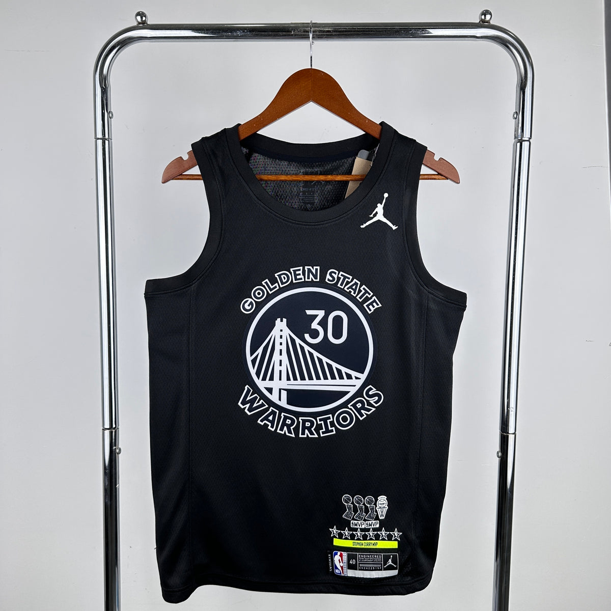 Camisa NBA Golden State Warriors Curry MVP