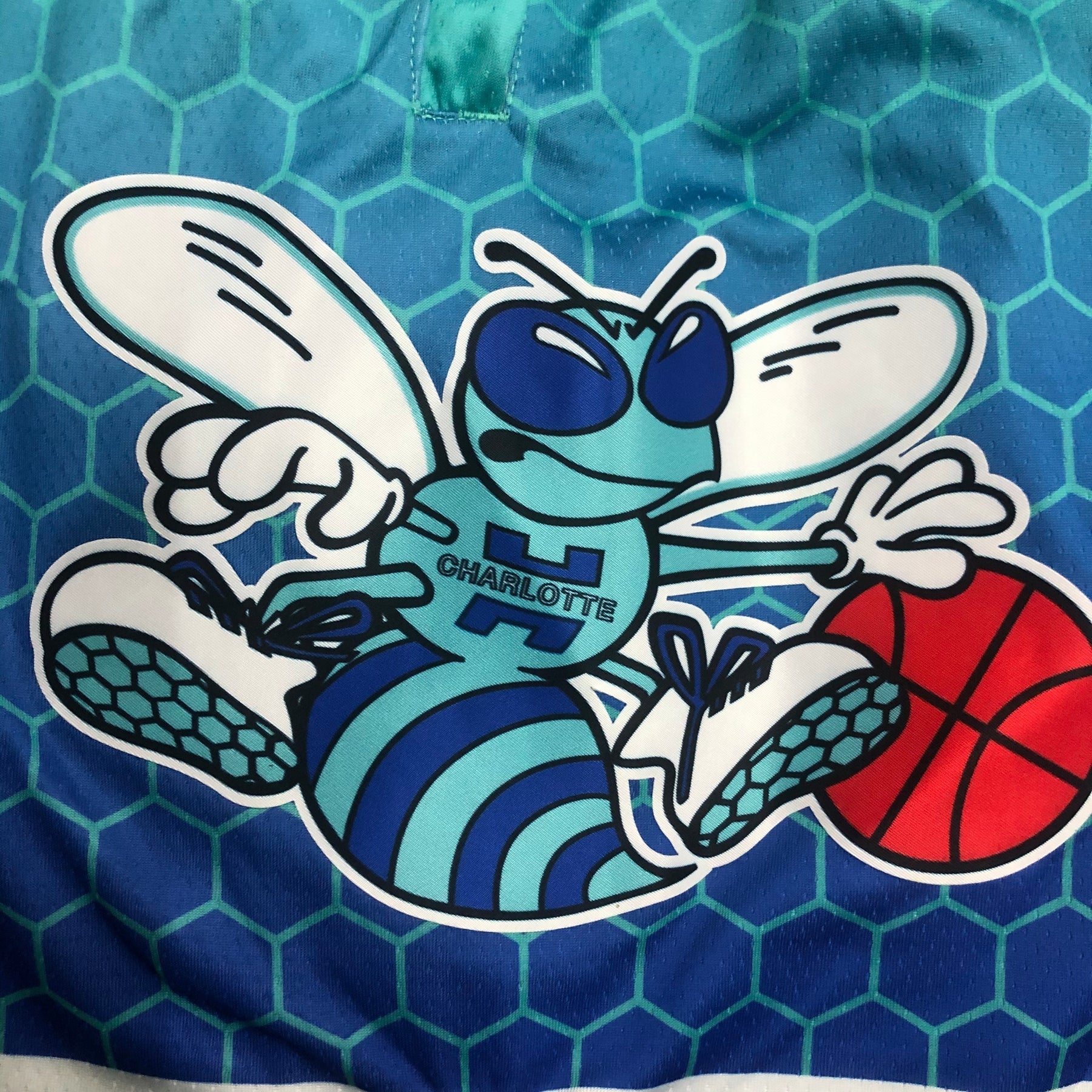 Short NBA Charlotte Hornets 75 anos