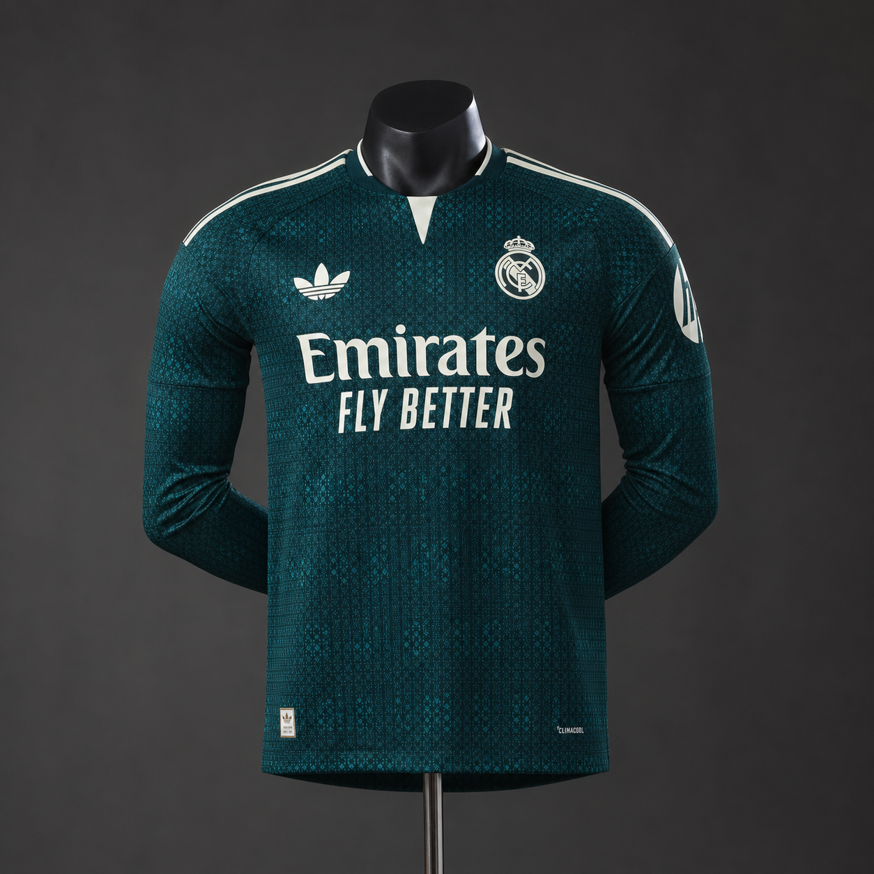 Real Madrid 26/27 Away Long-Sleeve Versão Jogador