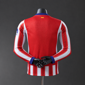 Atletico Madrid 26/27 Home Long-Sleeve Versão Jogador