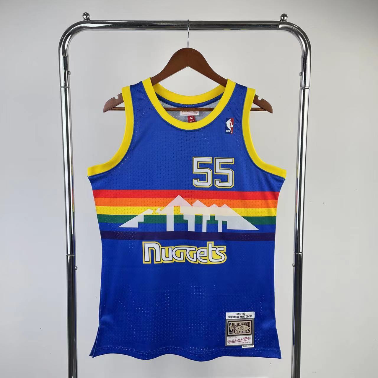Regata Denver Nuggets Retrô Azul