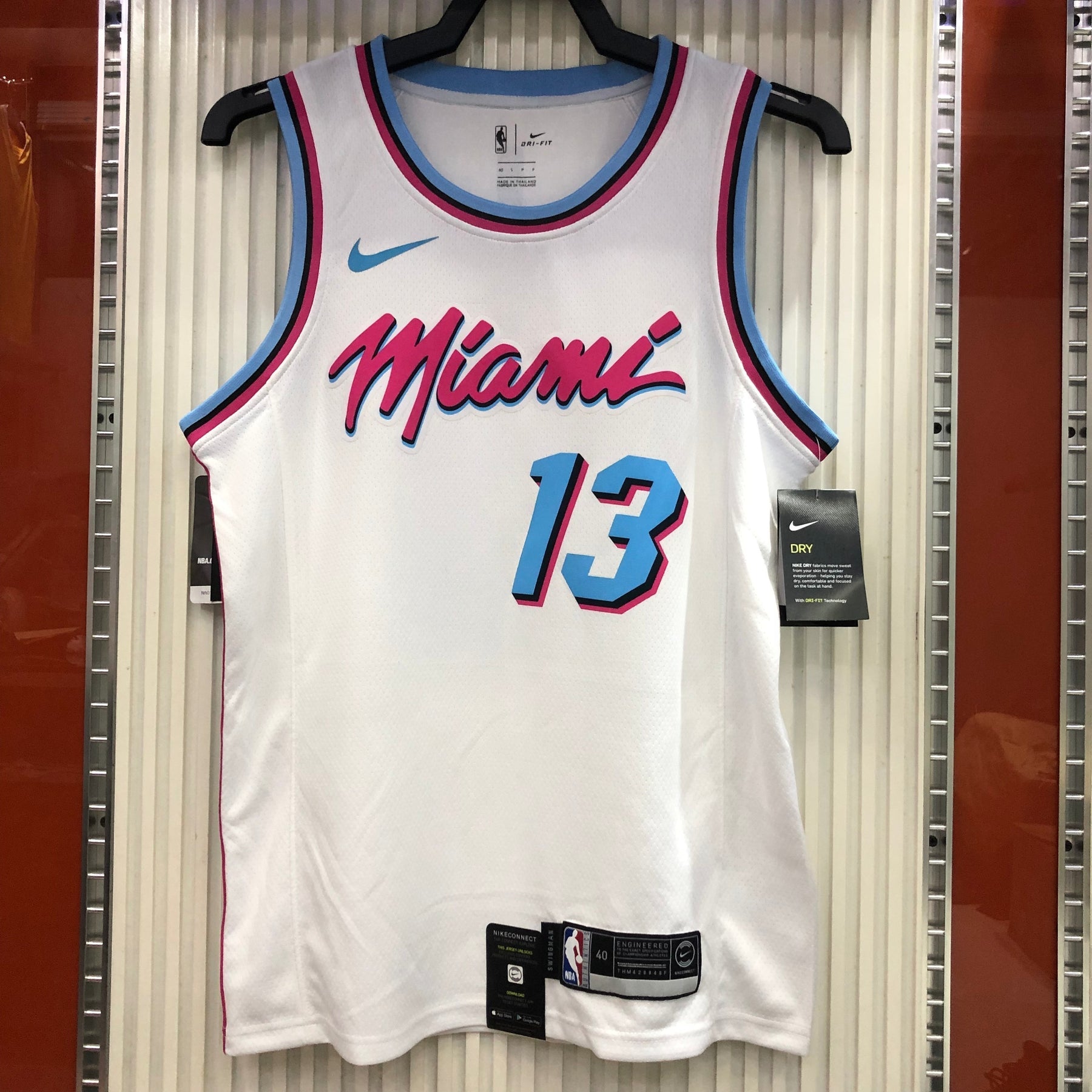 Regata Miami Heat Branca