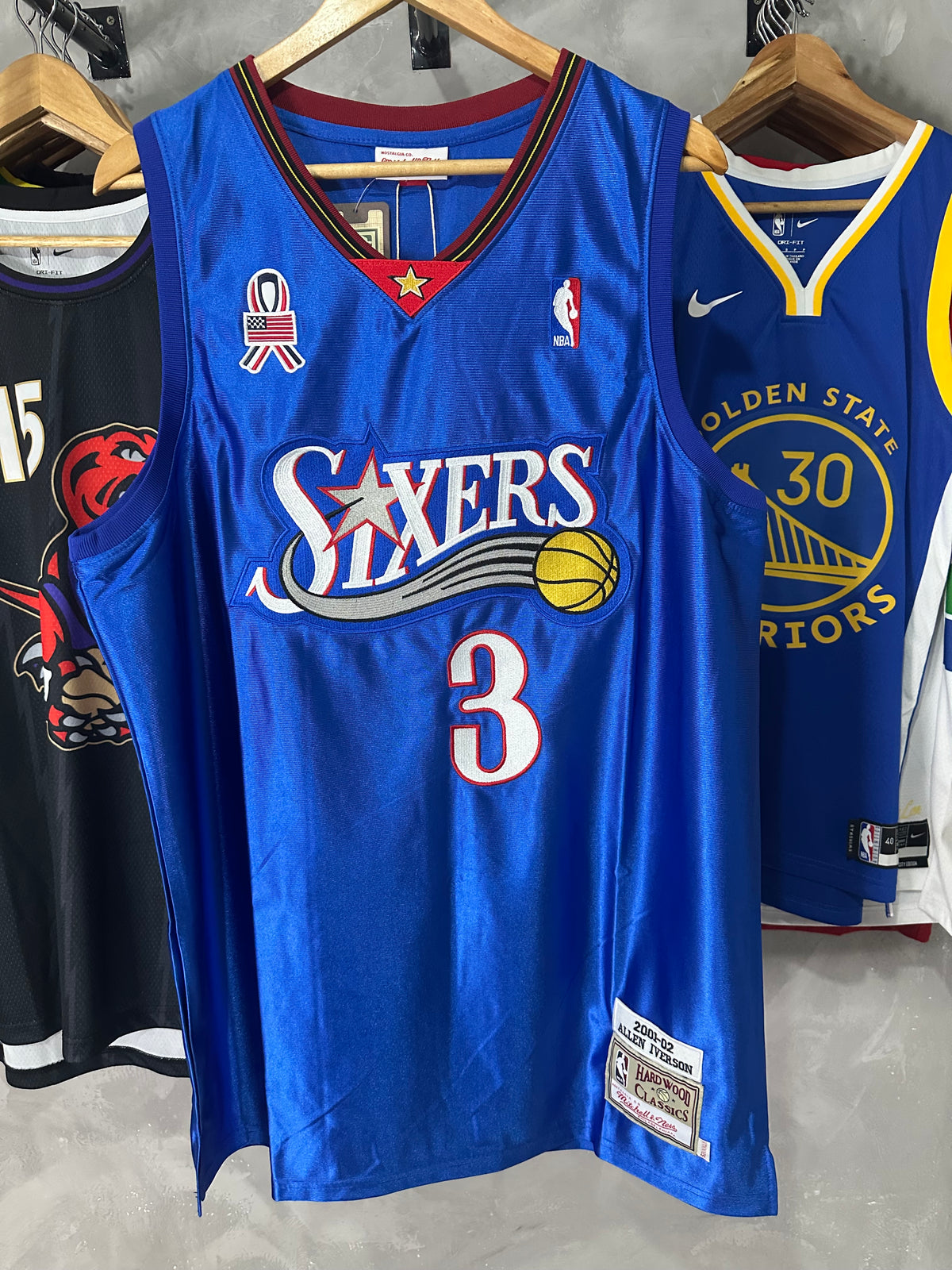 Regata  Philadelphia 76ers Mitchell&Ness 2001