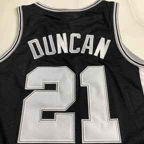 Camisa NBA San Antonio Spurs Retrô Bordada Preta