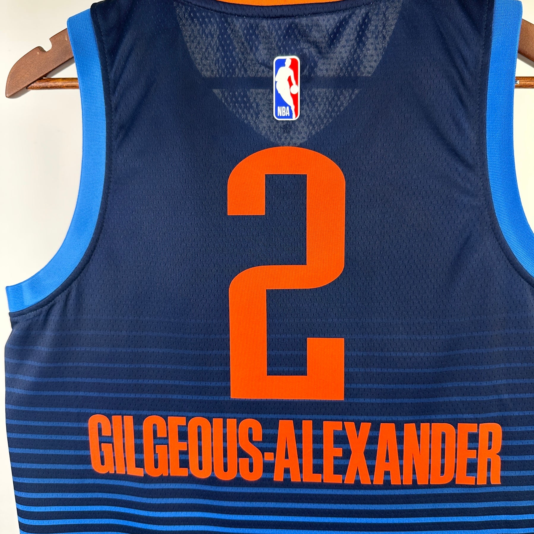 Regata Oklahoma City Thunder  Azul