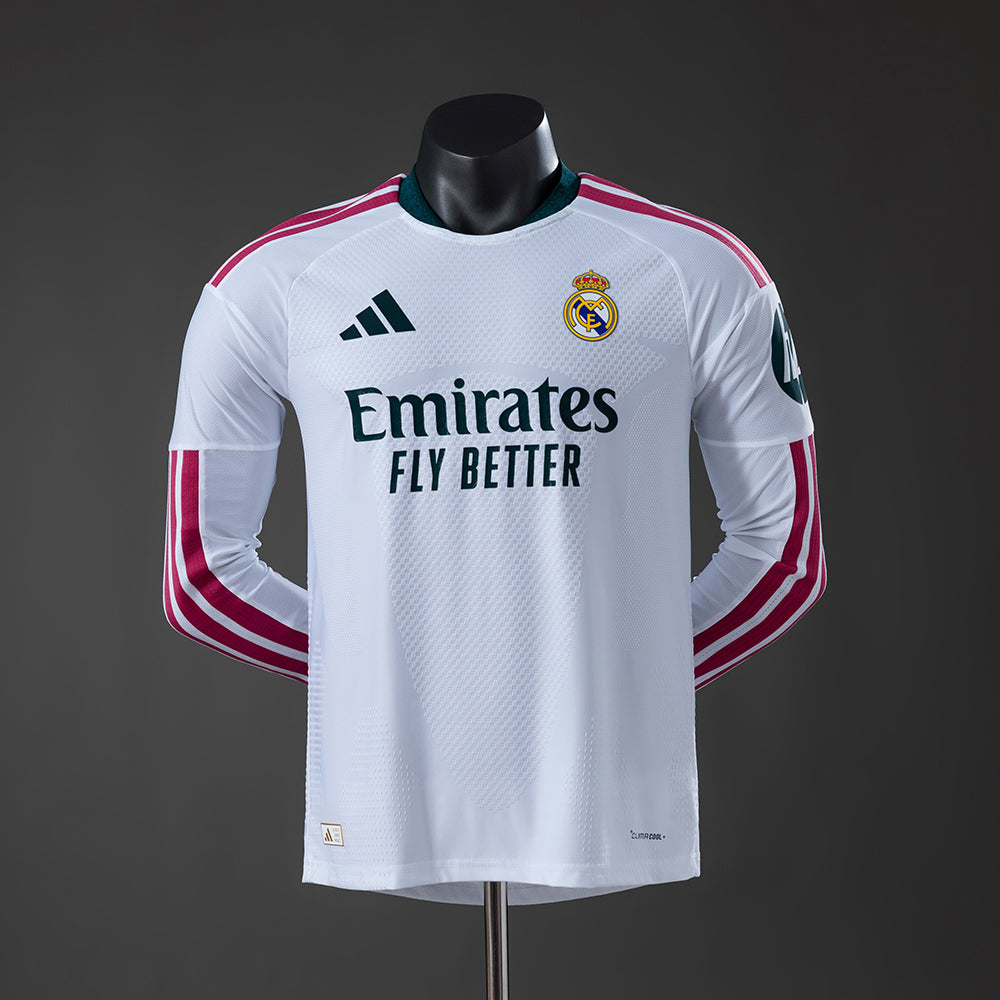 Real Madrid 26/27 Home Long-Sleeve Versão Jogador