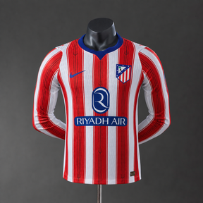 Atletico Madrid 26/27 Home Long-Sleeve Versão Jogador