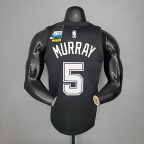 Camisa NBA San Antonio Spurs #5 Murray - City Edition Black