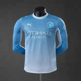 Manchester City 26/27 Home  Long-Sleeve Versão Jogador