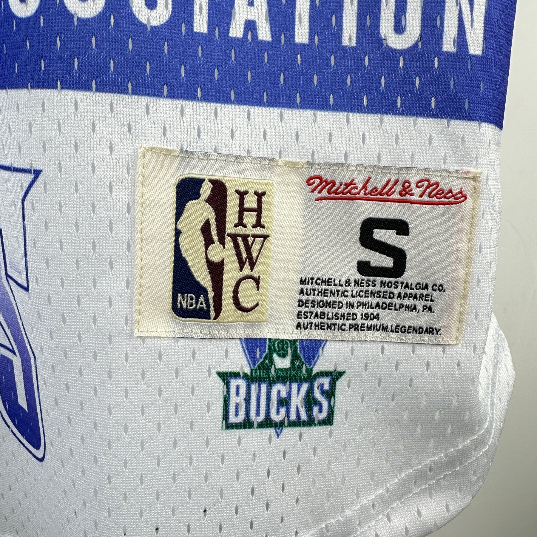 Camisa milwaukee bucks Mitchell&Ness