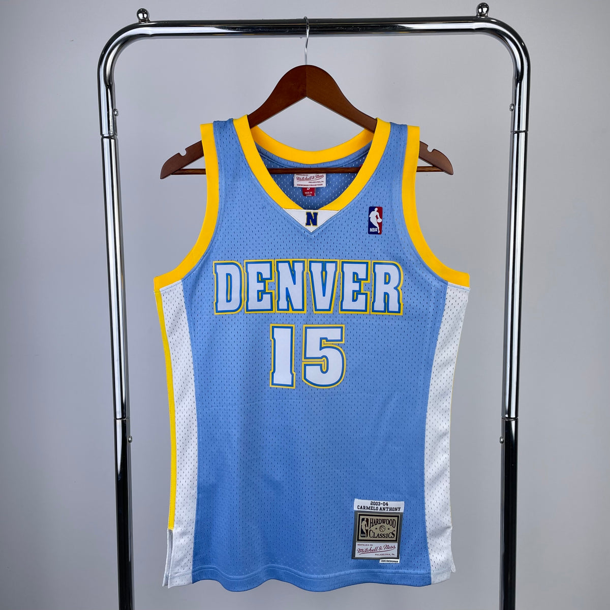 Regata Denver Nuggets Retrô Azul