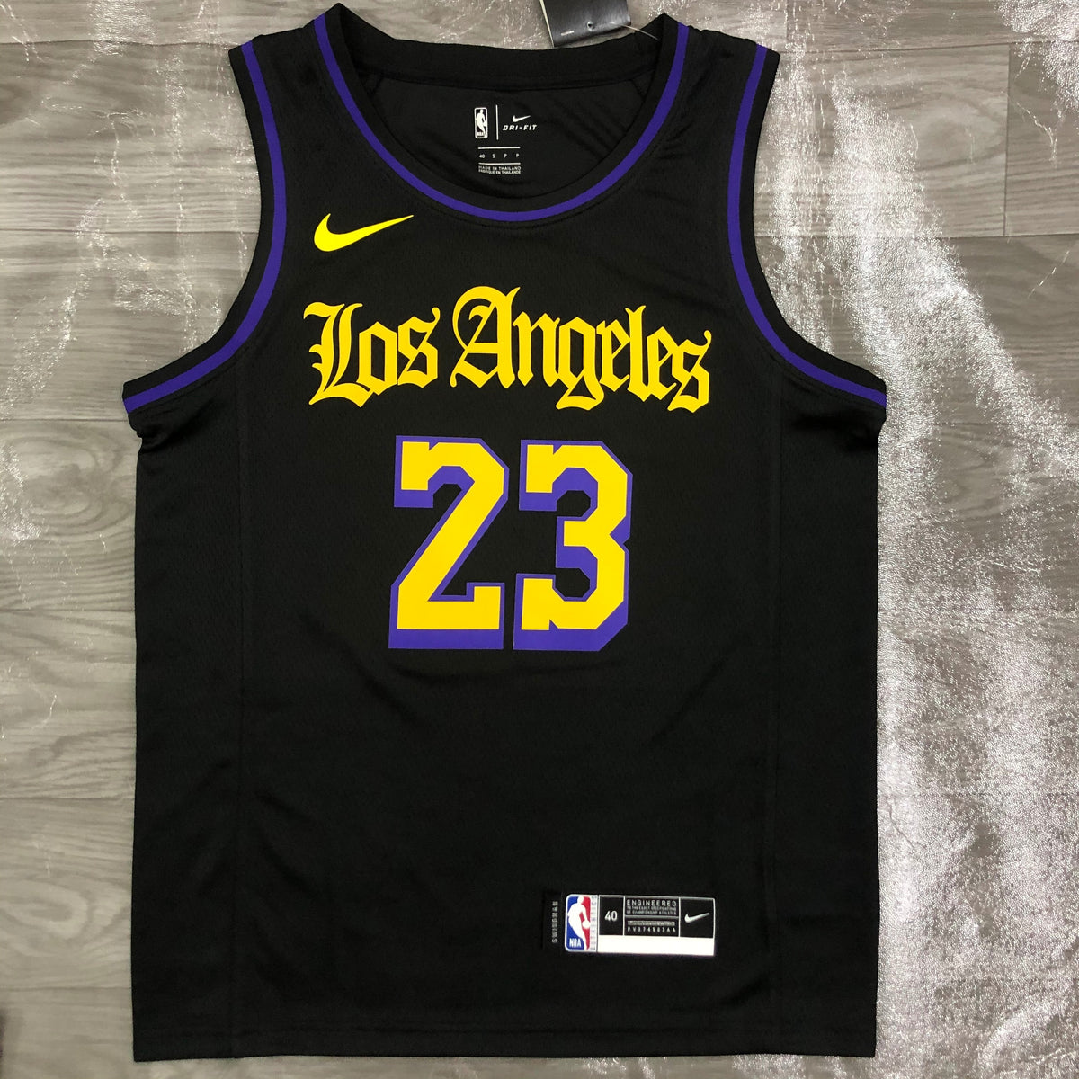 Regata Los Angeles Lakers Preta