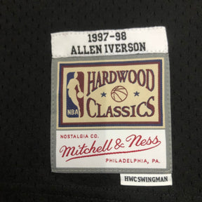 Regata Philadelphia 76ers Mitchell&Ness 1997/98 Preta