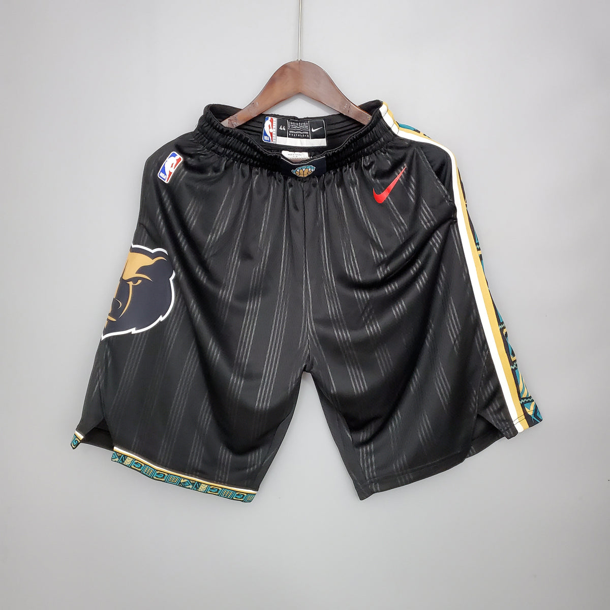 Short NBA Memphis Grizzlies Preto