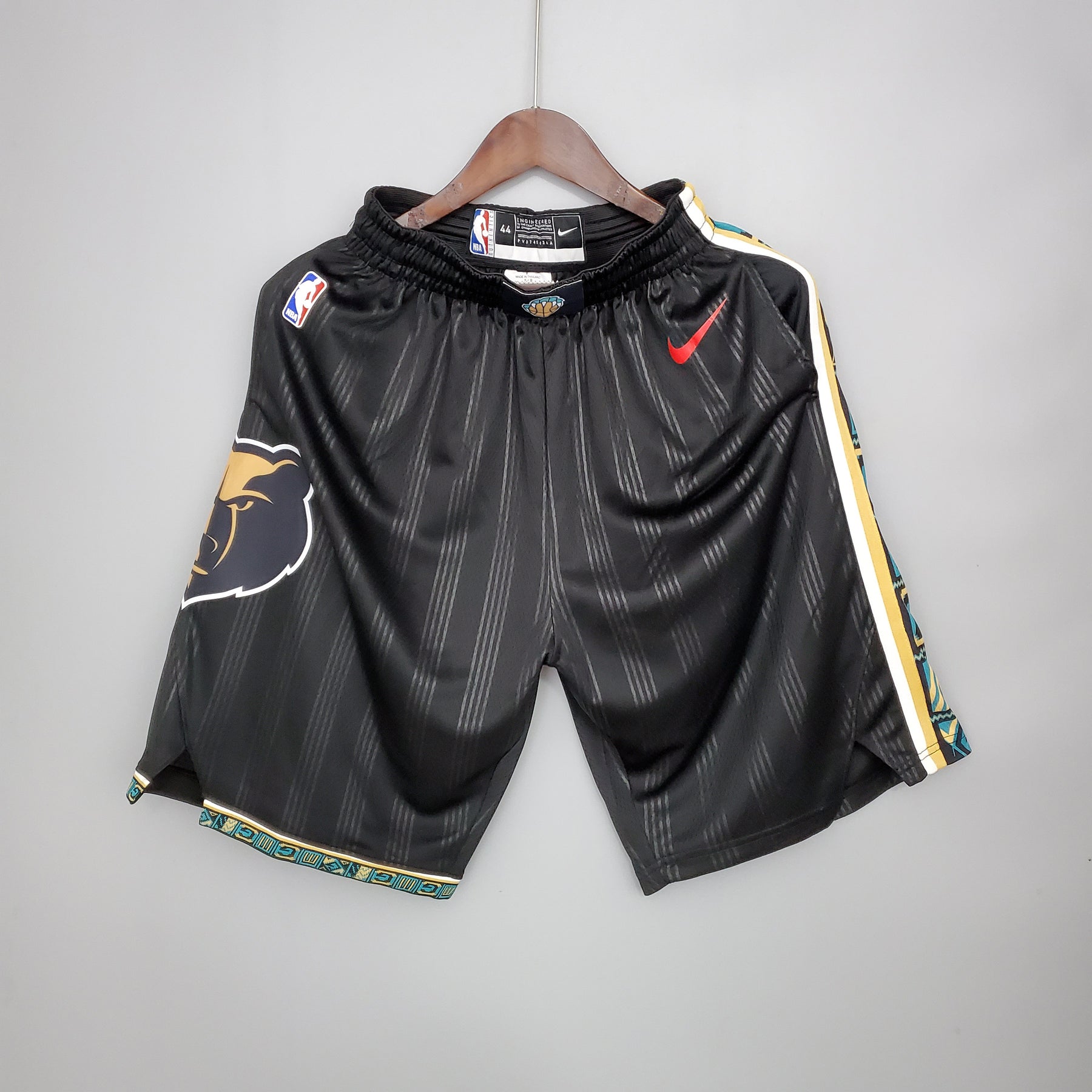 Short NBA Memphis Grizzlies Preto