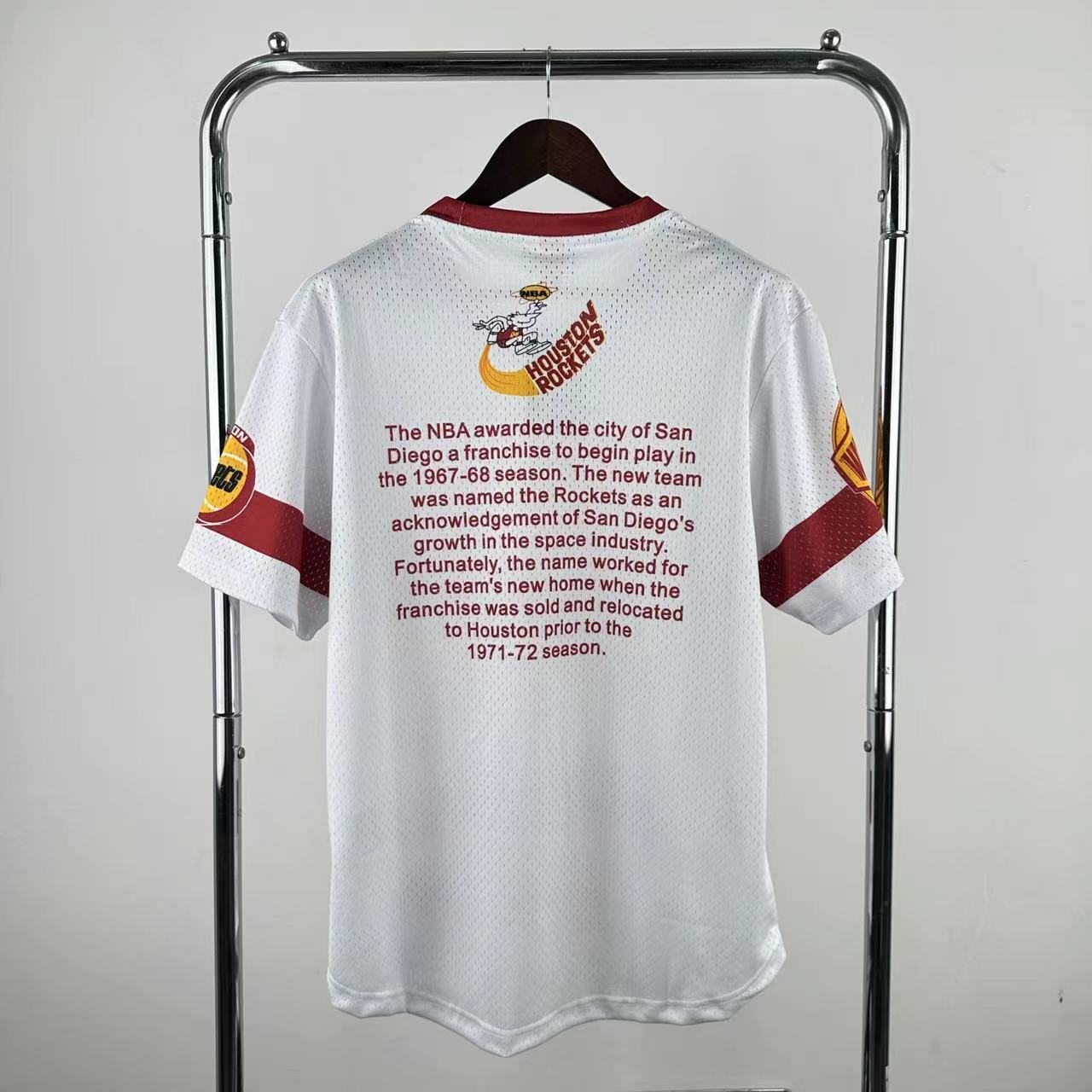 Camisa Houston Rockets Mitchell&Ness