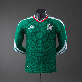 Mexico Home 2026 Long-Sleeve Versão Jogador