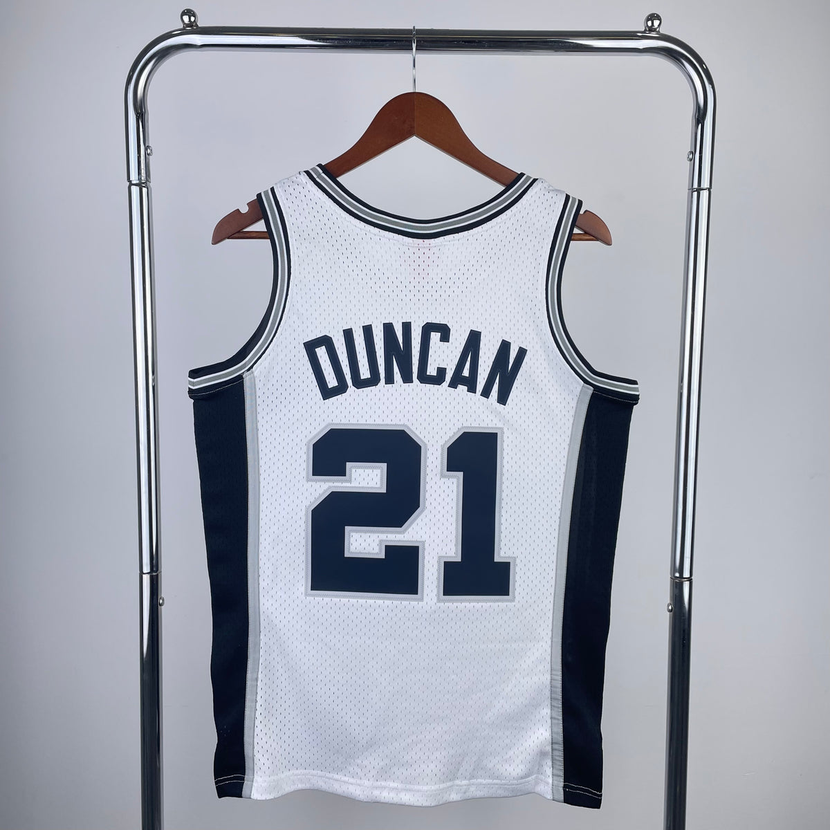 Camisa NBA San Antonio Spurs Retrô Branca