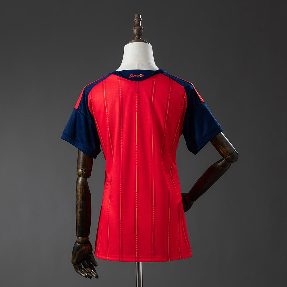 Camisa Espanha Home 2026 - Versão Feminina