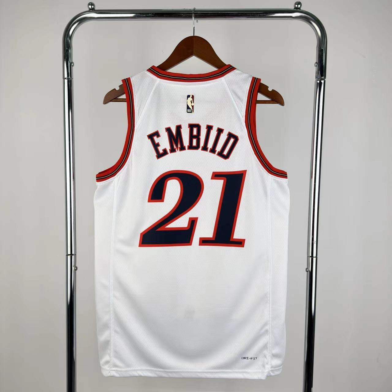 Regata Philadelphia 76ers Classic Edition branca