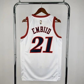 Regata Philadelphia 76ers Classic Edition branca