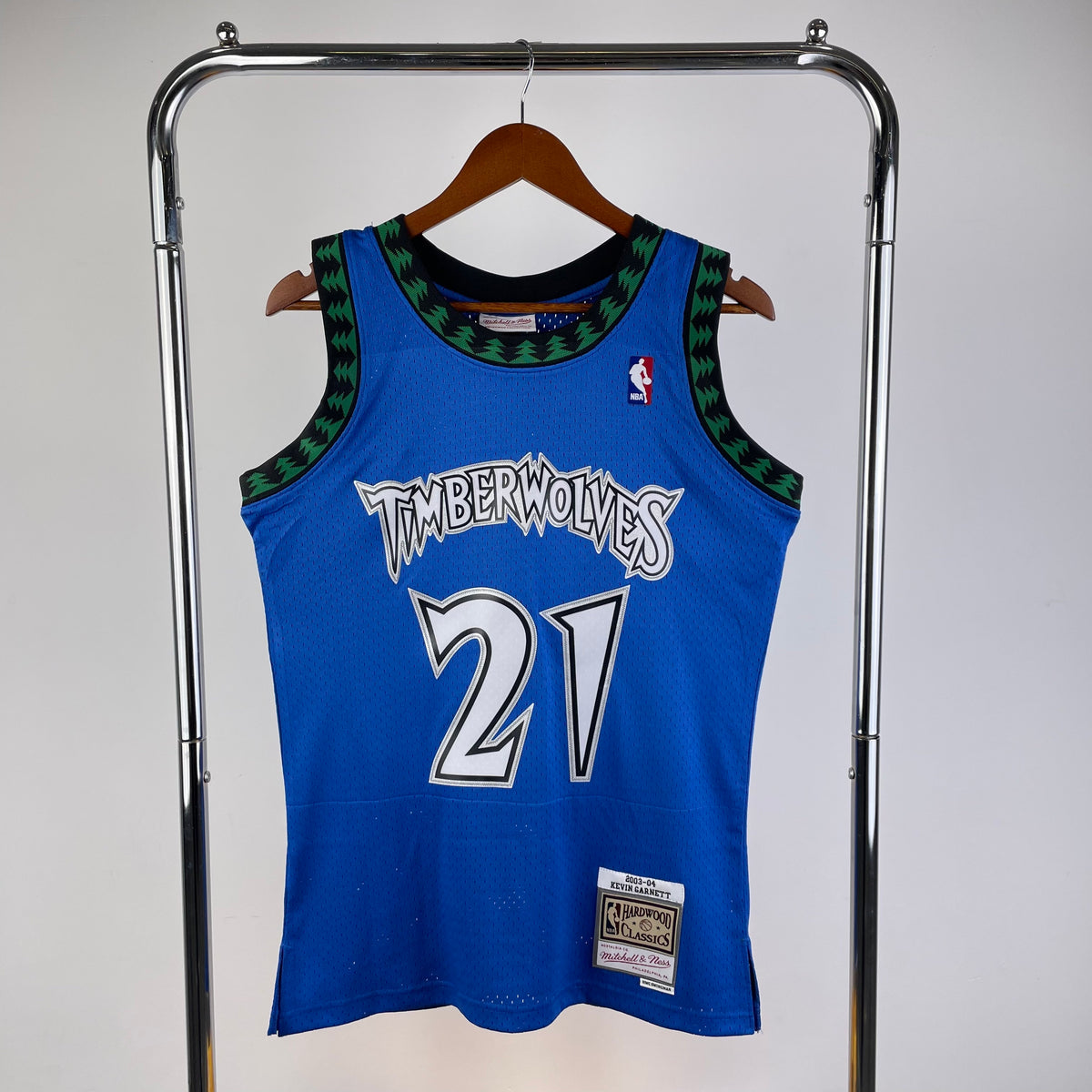 Regata Minnesota Timberwolves Retrô Azul